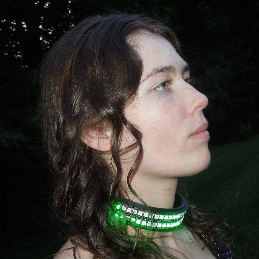 A person wearing The Protector
